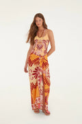 Multicolored Arabesc Sarong