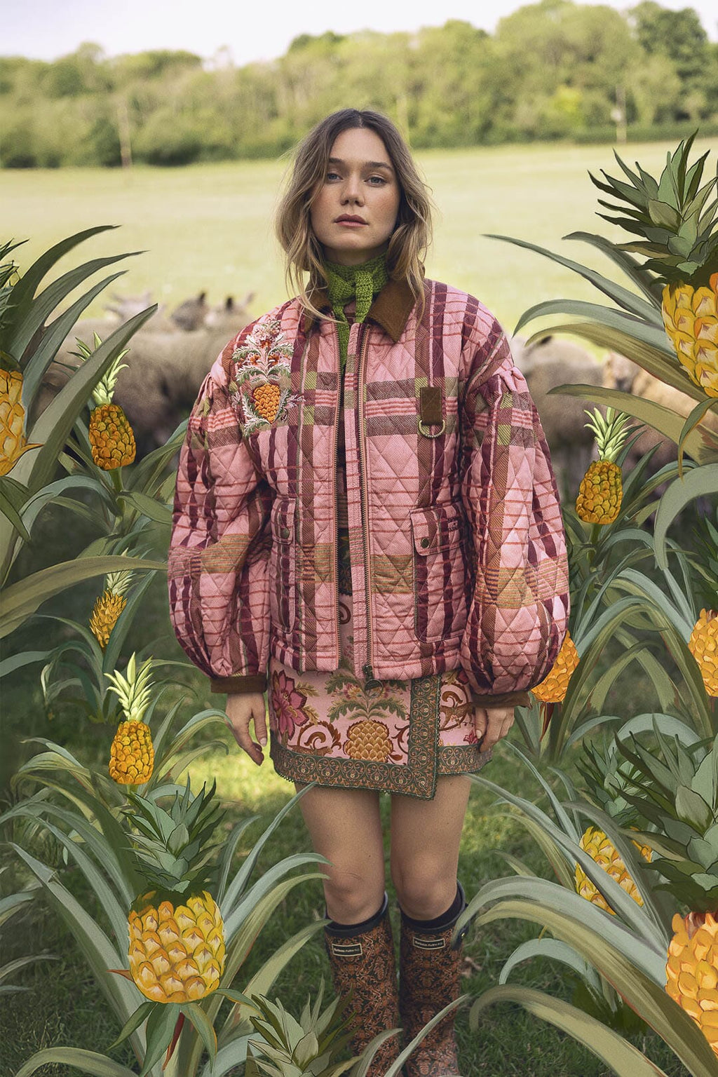 Ana-Clara Quilted Jacket