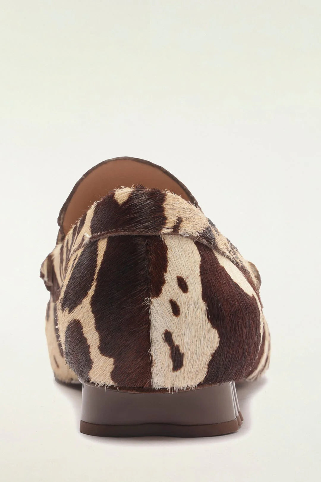 Animal Print Heeled Loafer